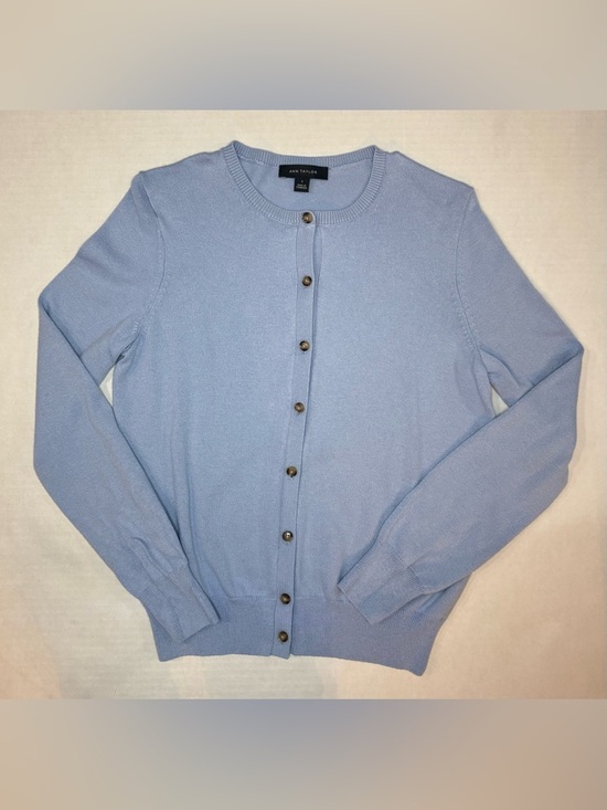 Ann Taylor Sweaters - Ann Taylor Ann Cardigan Placid Blue Size S